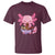 Kawaii Axolotl Eating Ramen T Shirt Japanese Noodles Lover Anime Otaku Manga