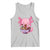 Kawaii Axolotl Eating Ramen Tank Top Japanese Noodles Lover Anime Otaku Manga