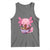 Kawaii Axolotl Eating Ramen Tank Top Japanese Noodles Lover Anime Otaku Manga