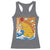 Funny Cat Japanese Anime Kawaii Racerback Tank Top Catzilla Meme Retro Vintage Graphic