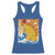 Funny Cat Japanese Anime Kawaii Racerback Tank Top Catzilla Meme Retro Vintage Graphic