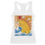 Funny Cat Japanese Anime Kawaii Racerback Tank Top Catzilla Meme Retro Vintage Graphic