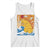 Funny Cat Japanese Anime Kawaii Tank Top Catzilla Meme Retro Vintage Graphic