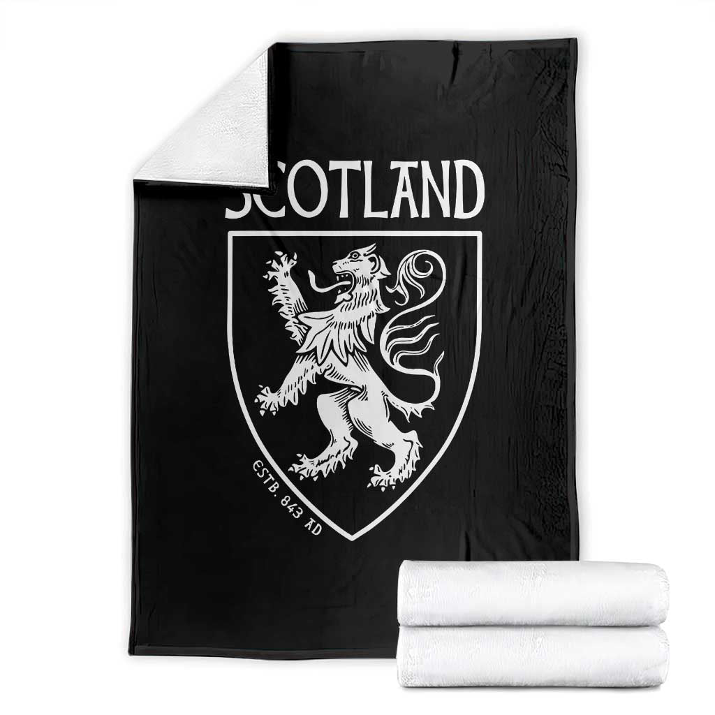 Scotland Lion Rampant Scottish Heritage Pride Graphic Throw Blanket