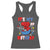 Spider Birthday Racerback Tank Top It's My 3rd Bday Party 3 Years Old Boy