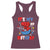 Spider Birthday Racerback Tank Top It's My 3rd Bday Party 3 Years Old Boy