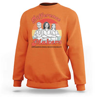 Difference Makers Teacher Appreciation Sweatshirt Empowering Minds & Advancing Equity Retro Educator - Wonder Print Shop