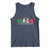 Mexicans Ain't Going Anywhere Tank Top Mexico Flag