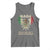 Mexicans Ain't Going Anywhere Tank Top Eagle Mexico Flag Retro Vintage