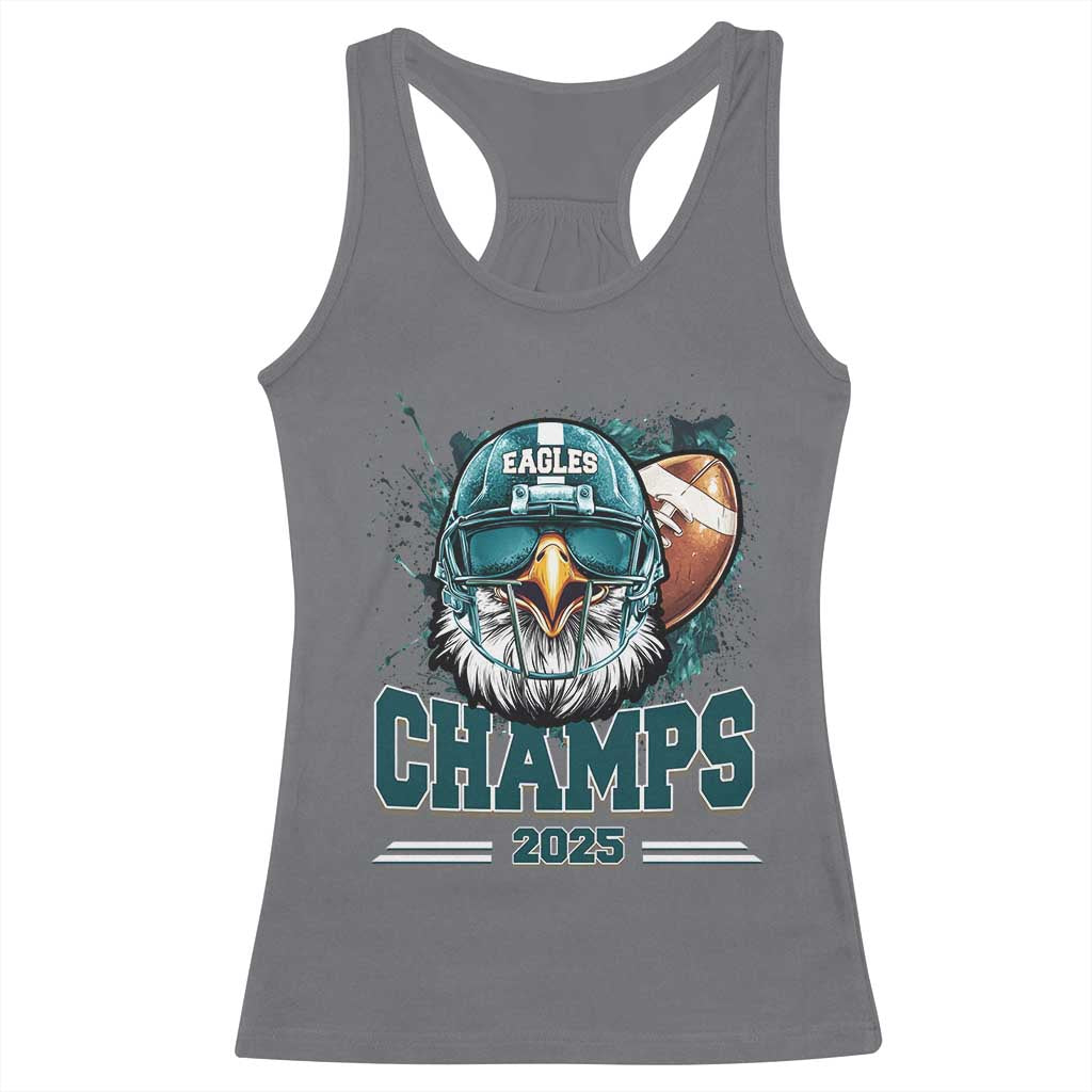 Celebrated Eagles Racerback Tank Top Championship 2025 Retro