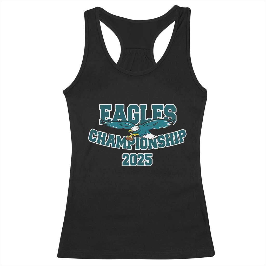 Celebrated Eagles Racerback Tank Top Championship 2025