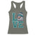 Eagles Inspirational Racerback Tank Top LOVE Cool Eagle Lover Vintage