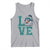 Eagles Inspirational Tank Top LOVE Cool Eagle Lover Vintage