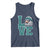 Eagles Inspirational Tank Top LOVE Cool Eagle Lover Vintage