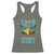 Eagles Inspirational Racerback Tank Top Green Birds Let's Hunt