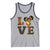 I Am Black Child Tank Top LOVE Black History Month Strong African American Pride