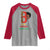 Black History Month Boy Raglan Shirt B Is For Brilliant HBCU Education