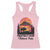 Protect Our National Parks Racerback Tank Top Bison Buffalo Vintage Graphic