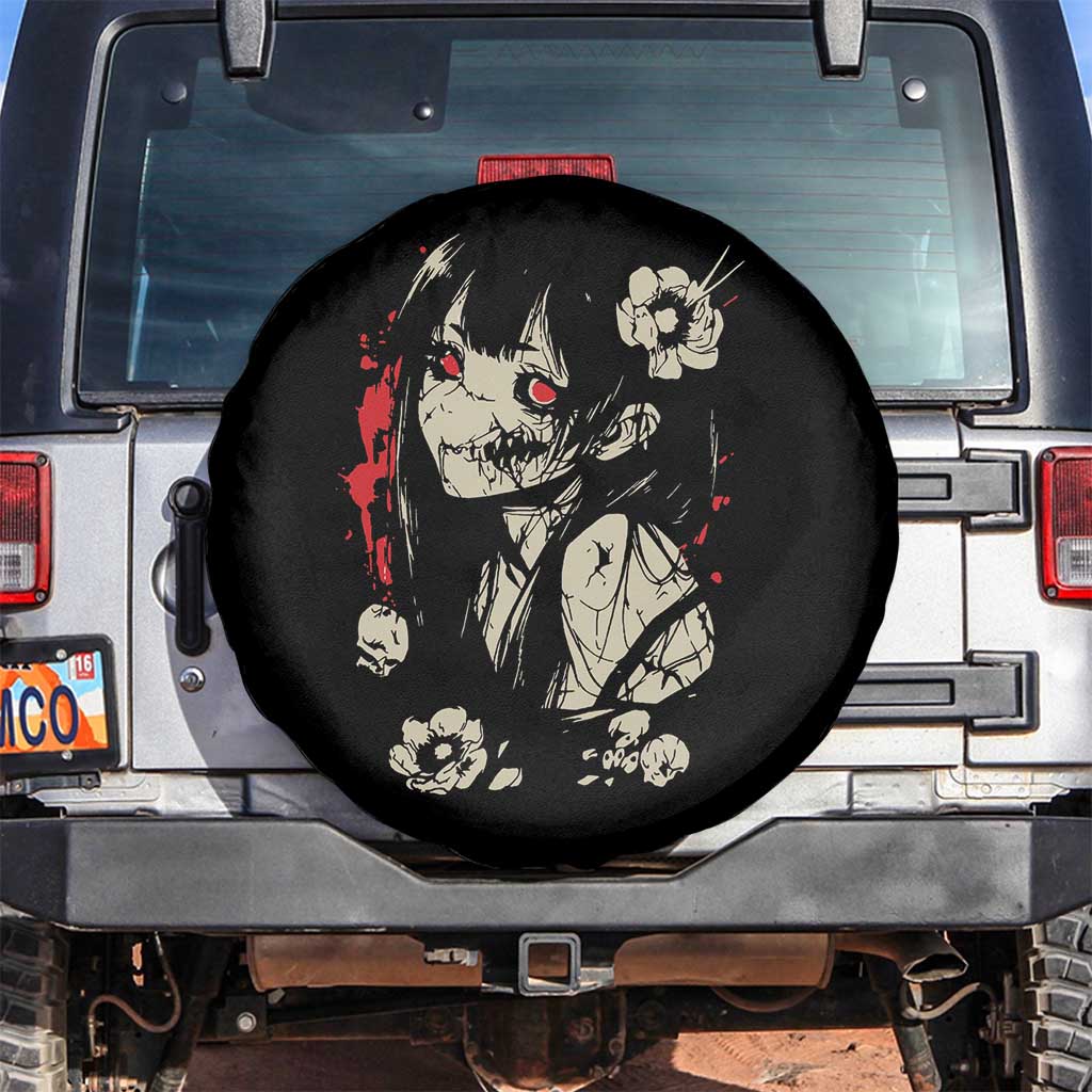 Horror Anime Manga Spare Tire Cover Japanese Creepy Kawaii Goth Otaku