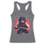 Japanese Ninja Cat Racerback Tank Top Ancient Japan Warrior Samurai Tattoo Kawaii Vintage