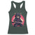 Japanese Ninja Cat Racerback Tank Top Ancient Japan Warrior Samurai Tattoo Kawaii Vintage