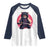 Japanese Ninja Cat Raglan Shirt Ancient Japan Warrior Samurai Tattoo Kawaii Vintage