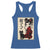 Japanese Gothic Kawaii Anime Samurai Cat Racerback Tank Top Japan Female Bushido Graphic With Kanji Retro Vintage