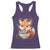 Kawaii Fox Ramen Japanese Racerback Tank Top Japanese Anime Otaku Manga Cute Graphic