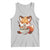 Kawaii Fox Ramen Japanese Tank Top Japanese Anime Otaku Manga Cute Graphic