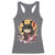 Japanese Samurai Cat Racerback Tank Top Ancient Ninja Kitten Warrior Tattoo Kawaii Otaku Retro