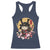 Japanese Samurai Cat Racerback Tank Top Ancient Ninja Kitten Warrior Tattoo Kawaii Otaku Retro