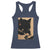 Kawaii Cat Eating Sushi Racerback Tank Top Japanese Anime Manga Otaku Retro Vintage Graphic