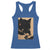 Kawaii Cat Eating Sushi Racerback Tank Top Japanese Anime Manga Otaku Retro Vintage Graphic