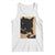 Kawaii Cat Eating Sushi Tank Top Japanese Anime Manga Otaku Retro Vintage Graphic