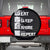 Eat Sleep Anime Repeat Spare Tire Cover Japan Otaku Manga Lover