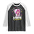 Just A Girl Who Loves Anime and Sketching Raglan Shirt Japan Kawaii Otaku Manga Lover