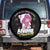 Just A Girl Who Loves Anime and Sketching Spare Tire Cover Japan Kawaii Otaku Manga Lover