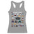 Shark Faces Racerback Tank Top Type Of Sharks Identification Marine Biology