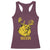 Funny Deer Hunting Racerback Tank Top Bear Plus Deer Equals Beer USA Hunter