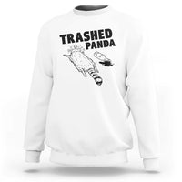 Funny Trashed Panda Sweatshirt Drunk Raccoon Meme Hot Mess - Wonder Print Shop