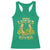 Funny St Patricks Day Racerback Tank Top Zero Lucks Given Irish Shamrock