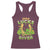 Funny St Patricks Day Racerback Tank Top Zero Lucks Given Irish Shamrock