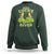 Zero Lucks Given Shamrock Irish Happy St Patricks Day Sweatshirt - Wonder Print Shop