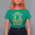 Funny St Patricks Day T Shirt For Women Zero Lucks Given Irish Shamrock - Wonder Print Shop