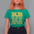 Funny St Patricks Day T Shirt For Women Rub Me For Luck Shamrock Adult Humor - Wonder Print Shop