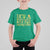 Funny St Patricks Day T Shirt For Kid It's Beautiful Day For Learning Students - Wonder Print Shop