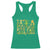 Funny St Patricks Day Racerback Tank Top It's Beautiful Day For Learning Students