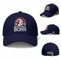 Patriotic Bicentennial Born 1976 Baseball Cap American Bald Eagle 50th Birthday