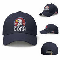 Patriotic Bicentennial Born 1976 Baseball Cap American Bald Eagle 50th Birthday