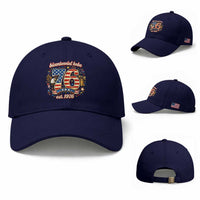 Patriotic Bicentennial Babe Est 1976 Baseball Cap Eagle Fireworks 50th Birthday